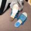 Hermes Ancone Espadrilles Slipper Sandals Blue 2020