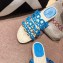 Hermes Ancone Espadrilles Slipper Sandals Blue 2020