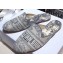 Dior Off Mules Toile de Jouy Embroidered Gray 2020