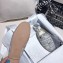 Dior Off Mules Toile de Jouy Embroidered Gray 2020
