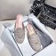 Dior Off Mules Toile de Jouy Embroidered Pink 2020