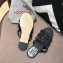 Hermes Ancone Espadrilles Slipper Sandals Black 2020