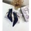 Dior Heel 9.5cm J'Adior Slingback Pumps Camouflage Embroidered Dark Blue 2020