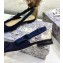 Dior J'Adior Slingback Ballet Flats Camouflage Embroidered Dark Blue 2020