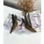 Dior Heel 9.5cm J'Adior Slingback Pumps Camouflage Embroidered Khaki 2020