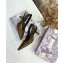 Dior Heel 6.5cm J'Adior Slingback Pumps Camouflage Embroidered Khaki 2020