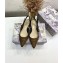 Dior J'Adior Slingback Ballet Flats Camouflage Embroidered Khaki 2020