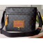 Louis Vuitton Monogram Eclipse Canvas Besace Zippée MM Bag M45214 Yellow 2020