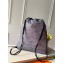 Louis Vuitton Drawstring Backpack Bag M44940 Gray-black Textile 2020