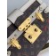 Louis Vuitton Petite Malle Bag Monogram Canvas White 2020