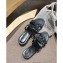 Hermes Heel 5cm Ajaccio Sandals Studs Black 2020