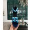 Hermes Heel 12cm Platform 2.5cm Aretha Sandals Blue 2020