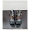 Louis Vuitton Heel 10cm Platform 6cm Boundary Wedge Sandals Black 2020