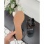Louis Vuitton Heel 10cm Platform 6cm Boundary Wedge Sandals Black 2020