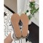 Louis Vuitton Heel 10cm Platform 6cm Boundary Wedge Sandals White 2020