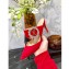 Louis Vuitton Heel 8.5cm Madeleine Mules Velvet Red 2020