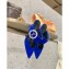 Louis Vuitton Heel 4.5cm Madeleine Mules Suede Blue 2020