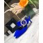 Louis Vuitton Heel 4.5cm Madeleine Mules Suede Blue 2020