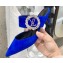 Louis Vuitton Heel 4.5cm Madeleine Mules Suede Blue 2020