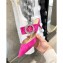 Louis Vuitton Heel 4.5cm Madeleine Mules Suede Dark Pink 2020