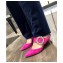 Louis Vuitton Heel 4.5cm Madeleine Mules Suede Dark Pink 2020