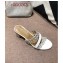 Hermes Heel 5cm Ajaccio Sandals White 2020