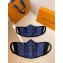 Louis Vuitton Face Mask Monogram Blue 2020