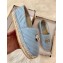 Gucci GG Matelassé Espadrilles Pastel Blue 2020
