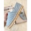 Gucci GG Matelassé Espadrilles Pastel Blue 2020