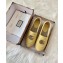 Gucci GG Matelassé Espadrilles Pastel Yellow 2020