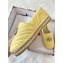 Gucci GG Matelassé Espadrilles Pastel Yellow 2020