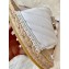 Gucci GG Matelassé Espadrilles Slides Sandals White 2020