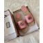 Gucci GG Matelassé Espadrilles Slides Sandals Pastel Pink 2020