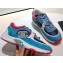 Chanel Suede Calfskin CC Logo Sneakers Blue 2020