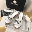 Chanel Heel Logo Mules Lambskin White 2020
