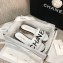 Chanel Heel Logo Mules Lambskin White 2020