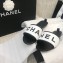 Chanel Logo Mules Slipper Sandals White 2020