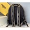 Fendi Calfskin Studs Backpack Bag Army Green 2020
