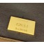 Fendi Embossed FF Motif Nappa Leather Large Baguette Bag Coffee 2020