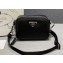 Prada Saffiano Leather Mini Box Bag Black 2020 