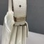 Balenciaga Ghost Medium Shoulder Bag Lizard Pattern White 2020