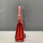 Balenciaga Ghost Medium Shoulder Bag Lizard Pattern Red 2020
