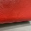Balenciaga Ghost Medium Shoulder Bag Lizard Pattern Red 2020