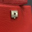 Balenciaga Ghost Medium Shoulder Bag Lizard Pattern Red 2020