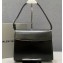 Balenciaga Ghost Medium Shoulder Bag Smooth Calfskin Black 2020