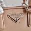 Prada Leather Mini Boston Bag 1BB846 Nude 2020