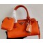 Prada Re-Edition 2005 Nylon Mini Boston Bag 1BB846 Orange 2020
