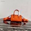 Prada Re-Edition 2005 Nylon Mini Boston Bag 1BB846 Orange 2020