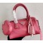 Prada Re-Edition 2005 Nylon Mini Boston Bag 1BB846 Pink 2020