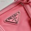 Prada Re-Edition 2005 Nylon Mini Boston Bag 1BB846 Pink 2020